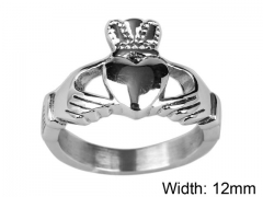 HY Wholesale Rings Jewelry 316L Stainless Steel Jewelry Rings-HY0153R0183