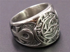 HY Wholesale Rings Jewelry 316L Stainless Steel Jewelry Rings-HY0153R0197