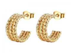 HY Wholesale Earrings 316L Stainless Steel Earrings Jewelry-HY0069E0307