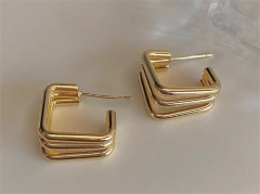 HY Wholesale Earrings 316L Stainless Steel Earrings Jewelry-HY0069E0111