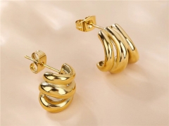 HY Wholesale Earrings 316L Stainless Steel Earrings Jewelry-HY0069E0087