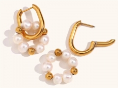 HY Wholesale Earrings 316L Stainless Steel Earrings Jewelry-HY0069E0233