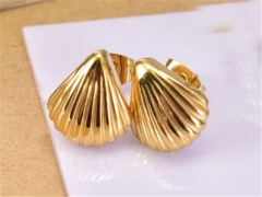 HY Wholesale Earrings 316L Stainless Steel Earrings Jewelry-HY0069E0073