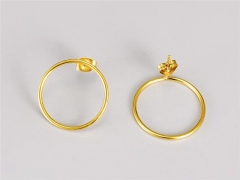 HY Wholesale Earrings 316L Stainless Steel Earrings Jewelry-HY0069E0321