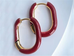 HY Wholesale Earrings 316L Stainless Steel Earrings Jewelry-HY0069E0328