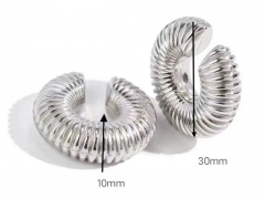 HY Wholesale Earrings 316L Stainless Steel Earrings Jewelry-HY0069E0301