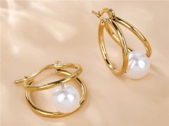 HY Wholesale Earrings 316L Stainless Steel Earrings Jewelry-HY0069E0143