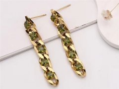 HY Wholesale Earrings 316L Stainless Steel Earrings Jewelry-HY0123E0155