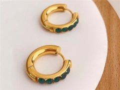 HY Wholesale Earrings 316L Stainless Steel Earrings Jewelry-HY0123E0004