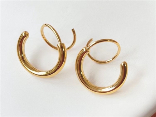 HY Wholesale Earrings 316L Stainless Steel Earrings Jewelry-HY0123E0001