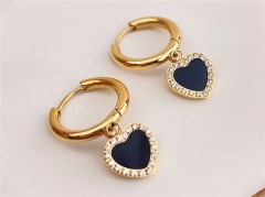 HY Wholesale Earrings 316L Stainless Steel Earrings Jewelry-HY0123E0083