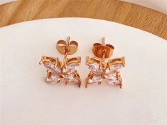 HY Wholesale Earrings 316L Stainless Steel Earrings Jewelry-HY0123E0063