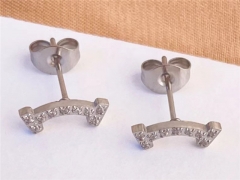 HY Wholesale Earrings 316L Stainless Steel Earrings Jewelry-HY0123E0067