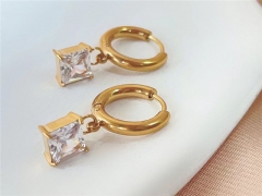 HY Wholesale Earrings 316L Stainless Steel Earrings Jewelry-HY0123E0044