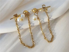 HY Wholesale Earrings 316L Stainless Steel Earrings Jewelry-HY0123E0130