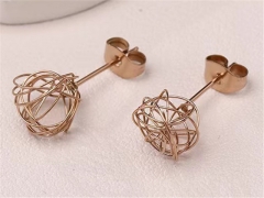 HY Wholesale Earrings 316L Stainless Steel Earrings Jewelry-HY0123E0159