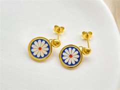 HY Wholesale Earrings 316L Stainless Steel Earrings Jewelry-HY0123E0179