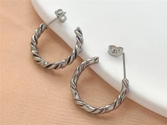 HY Wholesale Earrings 316L Stainless Steel Earrings Jewelry-HY0123E0034