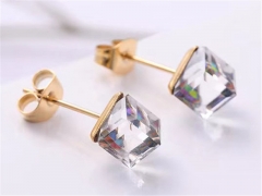 HY Wholesale Earrings 316L Stainless Steel Earrings Jewelry-HY0123E0124