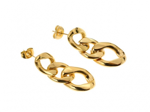 HY Wholesale Earrings 316L Stainless Steel Earrings Jewelry-HY0123E0198