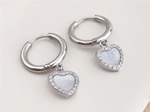 HY Wholesale Earrings 316L Stainless Steel Earrings Jewelry-HY0123E0087