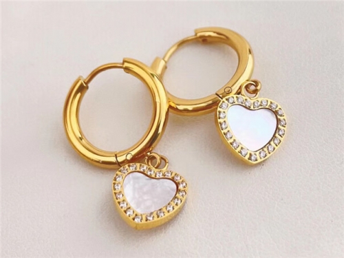 HY Wholesale Earrings 316L Stainless Steel Earrings Jewelry-HY0123E0084