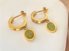HY Wholesale Earrings 316L Stainless Steel Earrings Jewelry-HY0123E0098