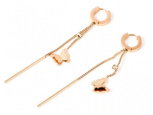 HY Wholesale Earrings 316L Stainless Steel Earrings Jewelry-HY0123E0054