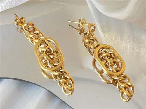 HY Wholesale Earrings 316L Stainless Steel Earrings Jewelry-HY0123E0136