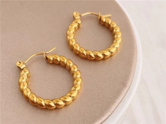 HY Wholesale Earrings 316L Stainless Steel Earrings Jewelry-HY0123E0045