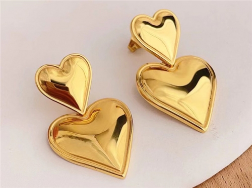 HY Wholesale Earrings 316L Stainless Steel Earrings Jewelry-HY0123E0009