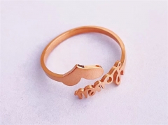 HY Wholesale Rings Jewelry 316L Stainless Steel Jewelry Rings-HY0123R0390