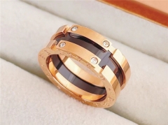 HY Wholesale Rings Jewelry 316L Stainless Steel Jewelry Rings-HY0123R0079