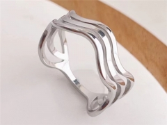 HY Wholesale Rings Jewelry 316L Stainless Steel Jewelry Rings-HY0123R0058