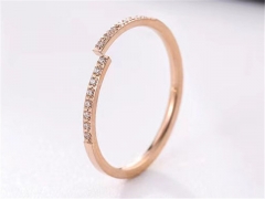 HY Wholesale Rings Jewelry 316L Stainless Steel Jewelry Rings-HY0123R0061
