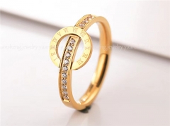 HY Wholesale Rings Jewelry 316L Stainless Steel Jewelry Rings-HY0123R0299