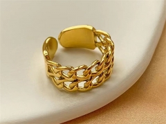 HY Wholesale Rings Jewelry 316L Stainless Steel Jewelry Rings-HY0123R0397