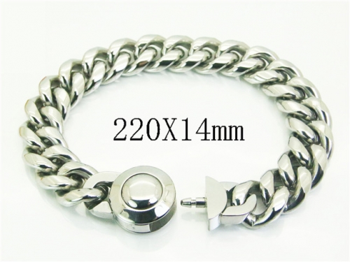 HY Wholesale Bracelets 316L Stainless Steel Jewelry Bracelets-HY28B0087IOC