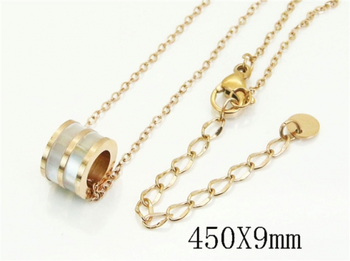 HY Wholesale Stainless Steel 316L Jewelry Popular Necklaces-HY30N0127HRR