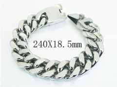 HY Wholesale Bracelets 316L Stainless Steel Jewelry Bracelets-HY28B0072KWW