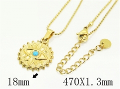 HY Wholesale Stainless Steel 316L Jewelry Popular Necklaces-HY30N0104HWL