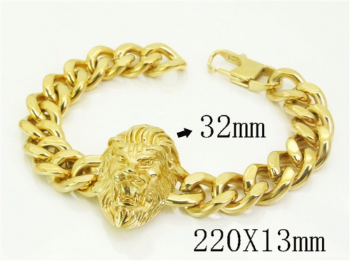 HY Wholesale Bracelets 316L Stainless Steel Jewelry Bracelets-HY28B0096IJF