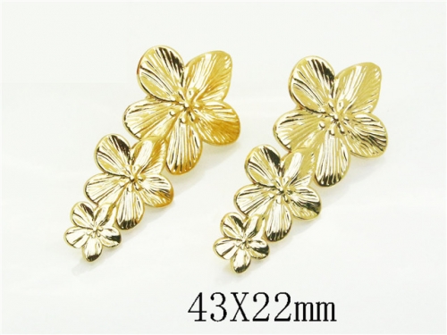 HY Wholesale Earrings 316L Stainless Steel Earrings Jewelry-HY80E1157OB