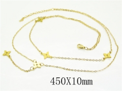HY Wholesale Stainless Steel 316L Jewelry Popular Necklaces-HY80N0928MX
