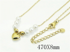 HY Wholesale Stainless Steel 316L Jewelry Popular Necklaces-HY30N0102OV