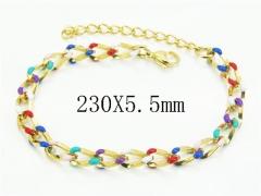 HY Wholesale Bracelets 316L Stainless Steel Jewelry Bracelets-HY53B0186OL