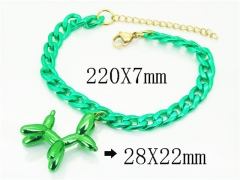 HY Wholesale Bracelets 316L Stainless Steel Jewelry Bracelets-HY21B0625HKA