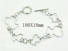 HY Wholesale Bracelets 316L Stainless Steel Jewelry Bracelets-HY02B0060OE