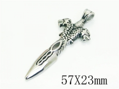 HY Wholesale Pendant Jewelry 316L Stainless Steel Jewelry Pendant-HY62P0322OT