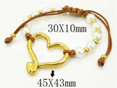 HY Wholesale Bracelets 316L Stainless Steel Jewelry Bracelets-HY21B0639HNE